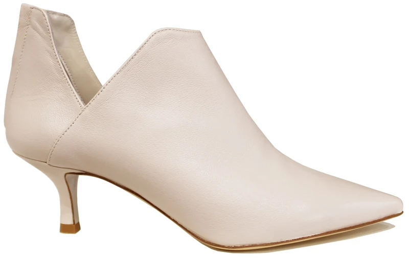 |TRONCHETTO DONNA APERTO PELLE BEIGE CHIARO|