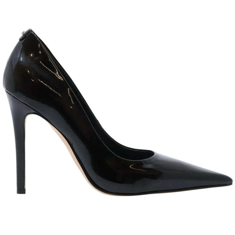 Michael Kors Elyse High Pump décolleté donna in pelle verniciata nera