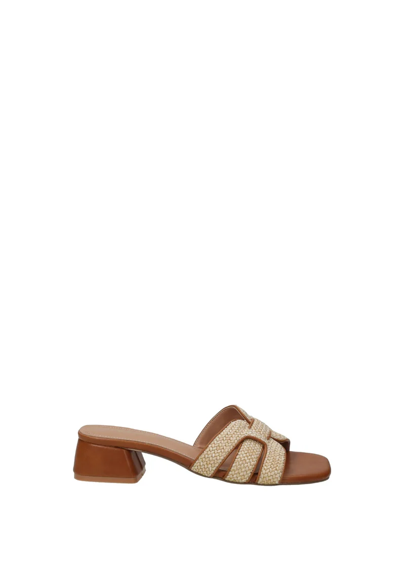 Sandali donna in PU con tacco medio