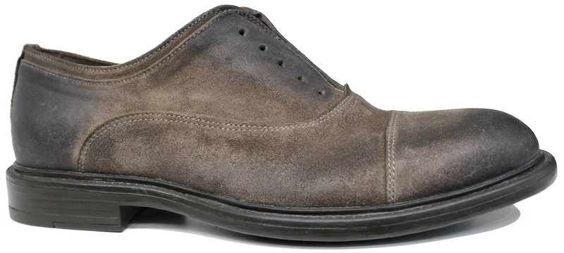 |OXFORD SENZA LACCI CAMOSCIO TORTORA|