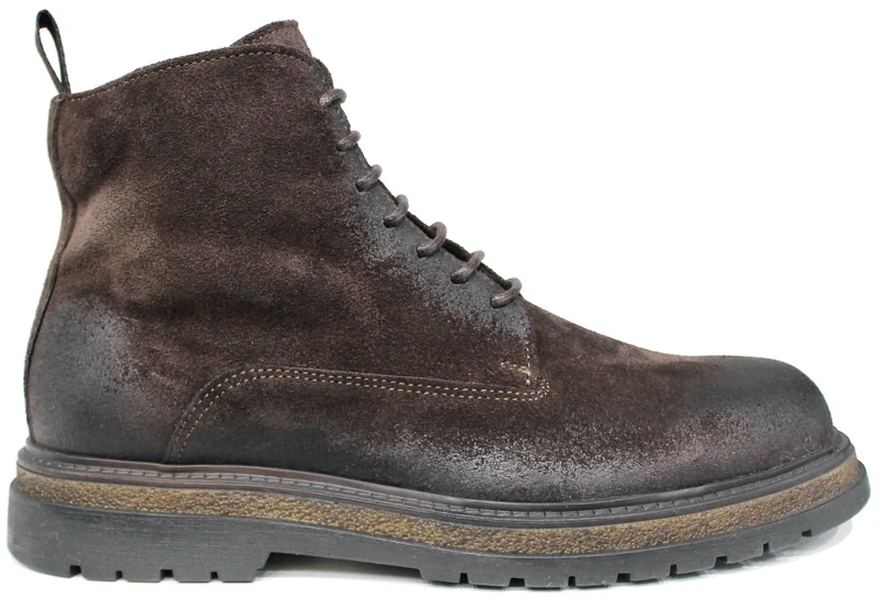 |STIVALETTO UOMO CAMOSCIO TESTA DI MORO|