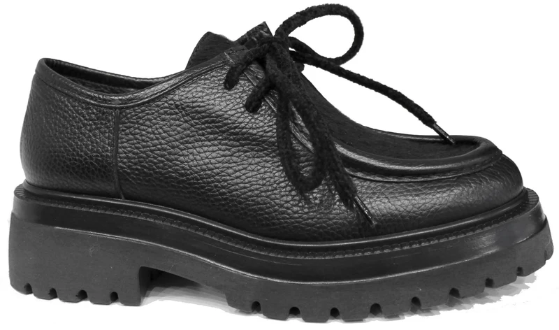 |PARABOOT DONNA INGEGNERE PELLE NERA|