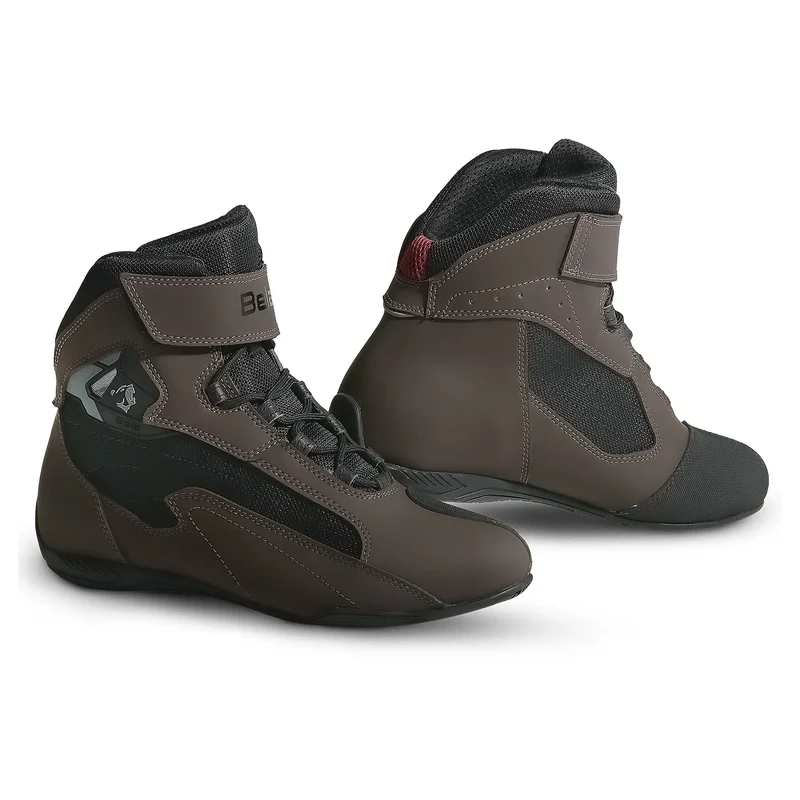 BELA TROPHY STIVALI DI MOTO MARRONE NERO