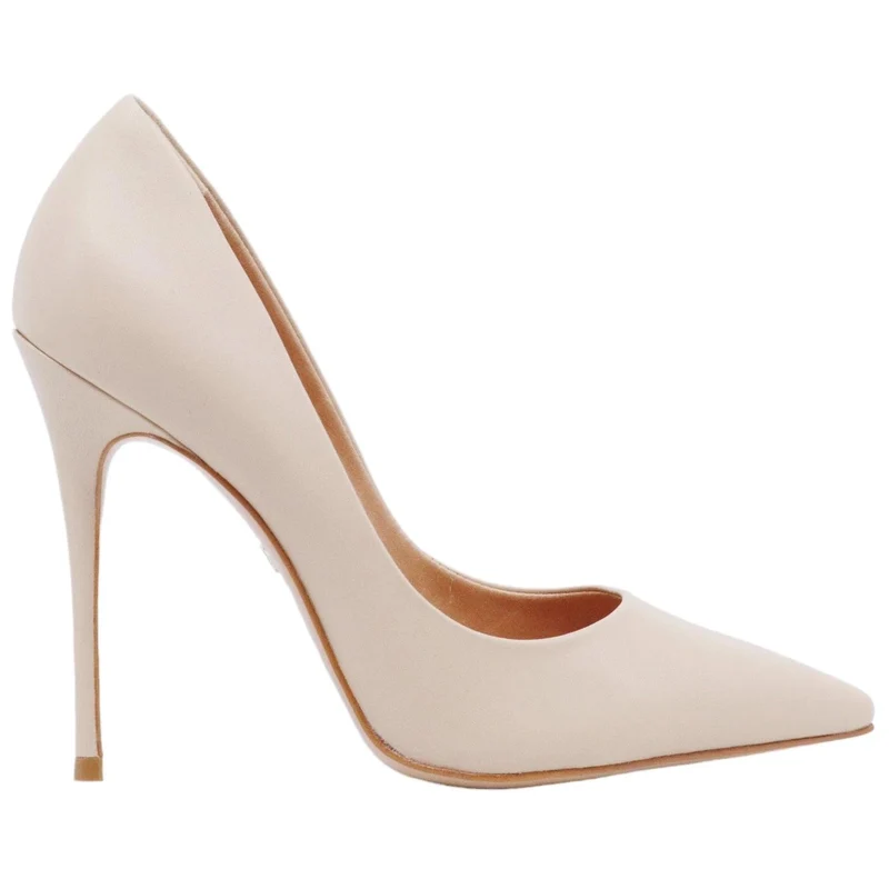 Décolleté donna Carrano 404003 in pelle colore beige biscotto