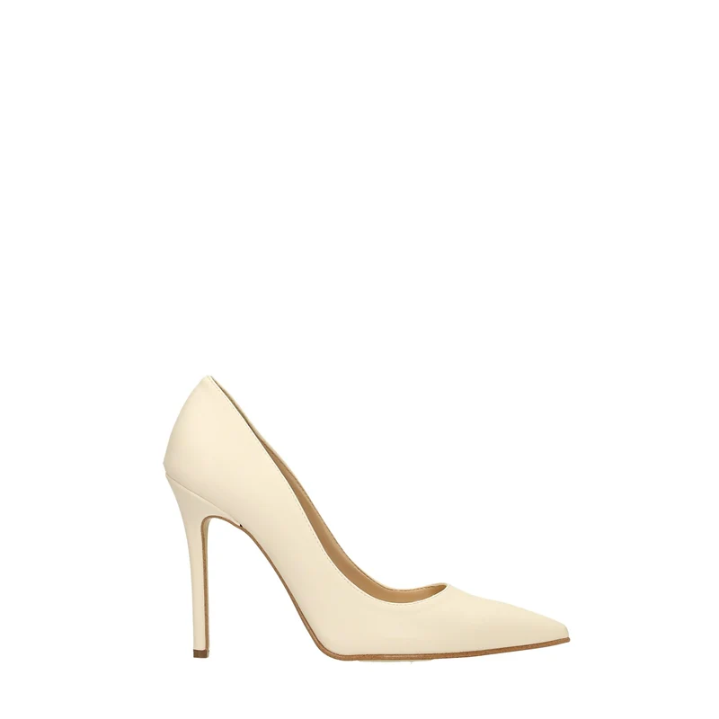 Décolleté celesti Made in Italy. Tacco a spillo alto 11cm