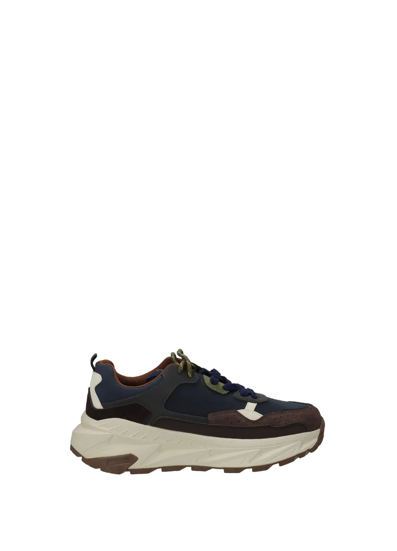 Sneakers uomo in PU e microfibra varii