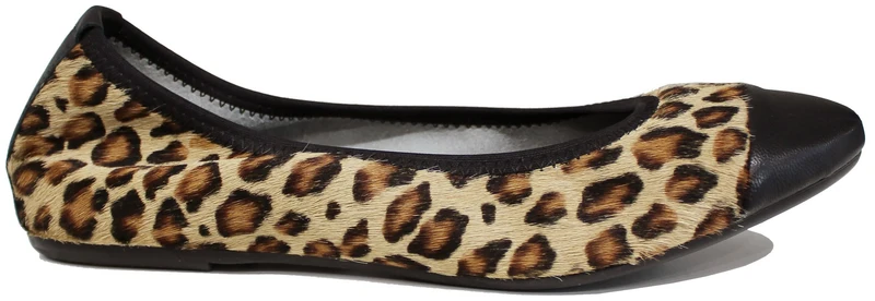 |BALLERINA DONNA CAVALLINO MACULATO/NERO|