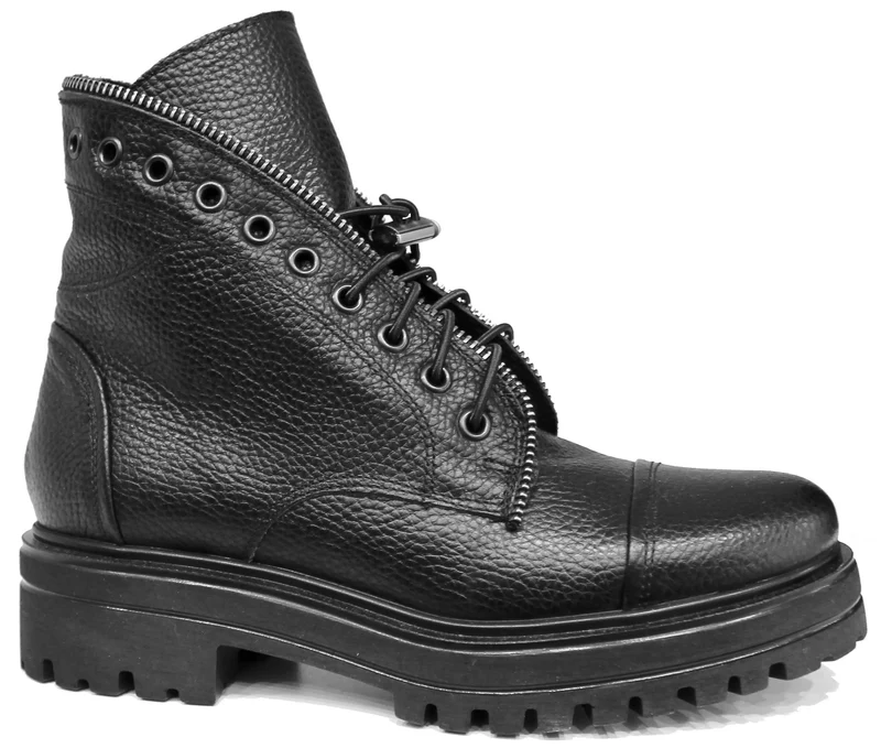 |ANFIBIO DONNA PELLE NERO|