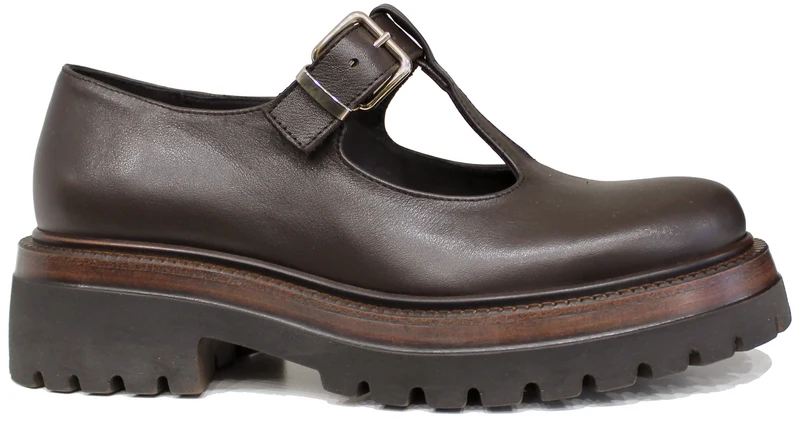 |SCARPA DONNA BEBE' PELLE TESTA DI MORO|
