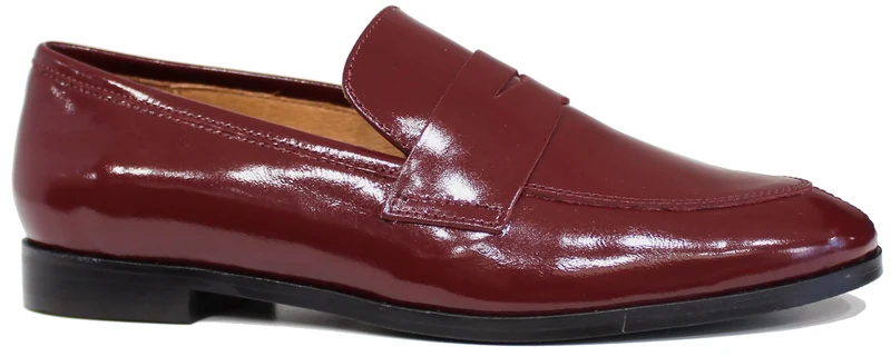 |MOCASSINO DONNA COLLEGE PELLE BORDEAUX|