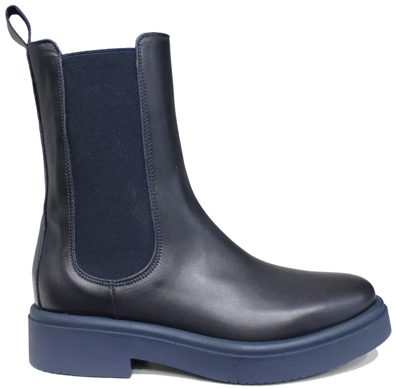 |BEATLES DONNA PELLE BLU|