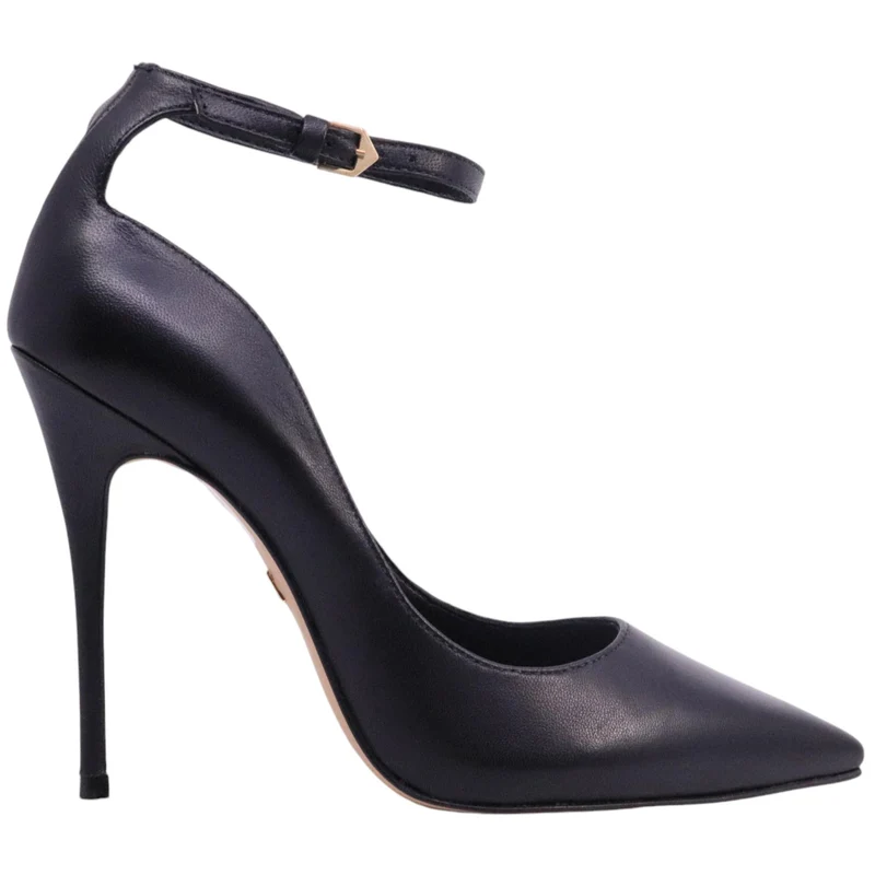 Décolleté donna Carrano 404087 in pelle di colore nero