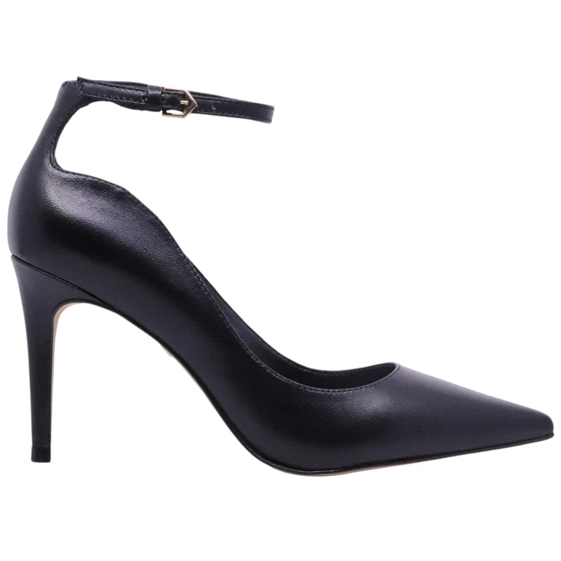 Décolleté donna Carrano 195139 in pelle di colore nero