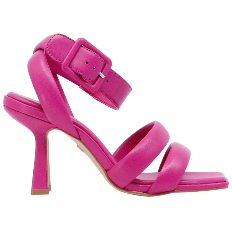 Sandalo donna Carrano 513002 in pelle di colore fuxia