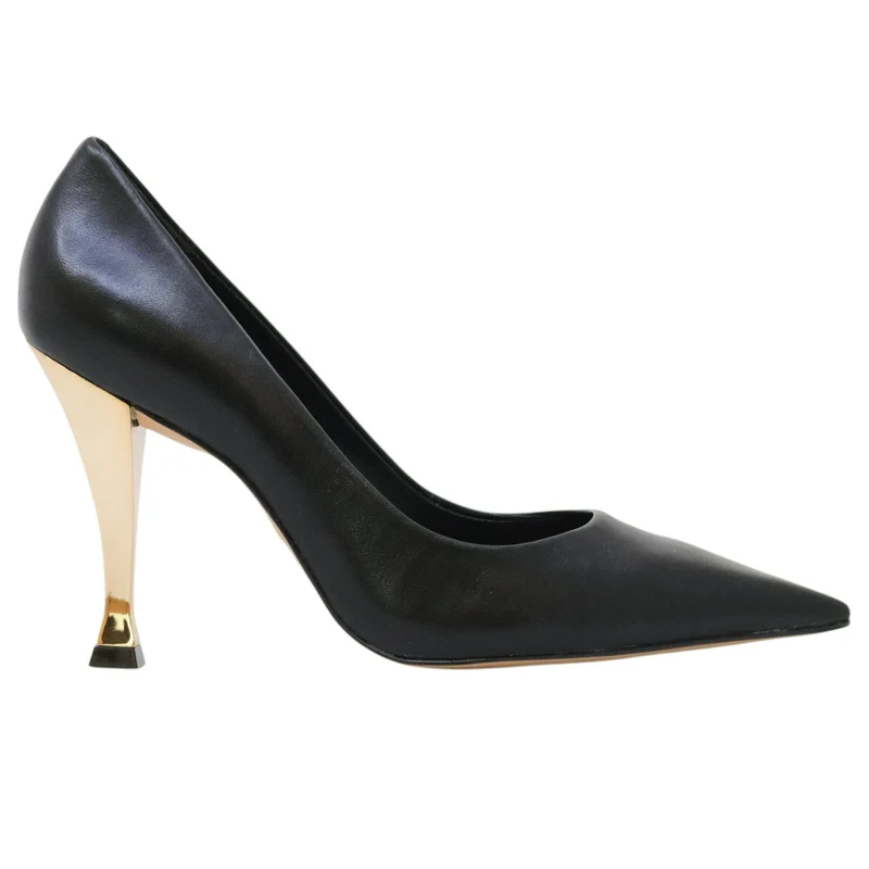 Carrano 873002 décolleté donna in pelle nera