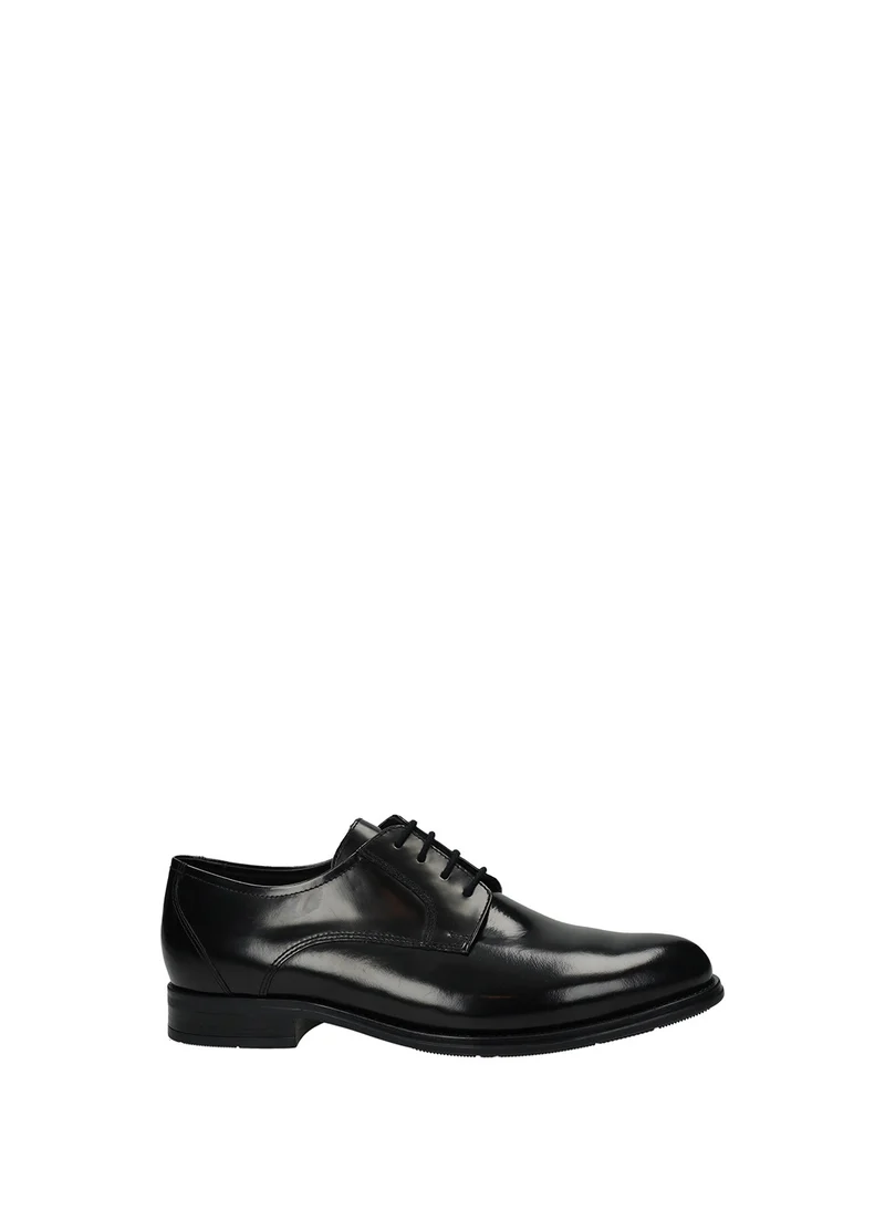Scarpe Derby Uomo Eleganti in Pelle King - Black