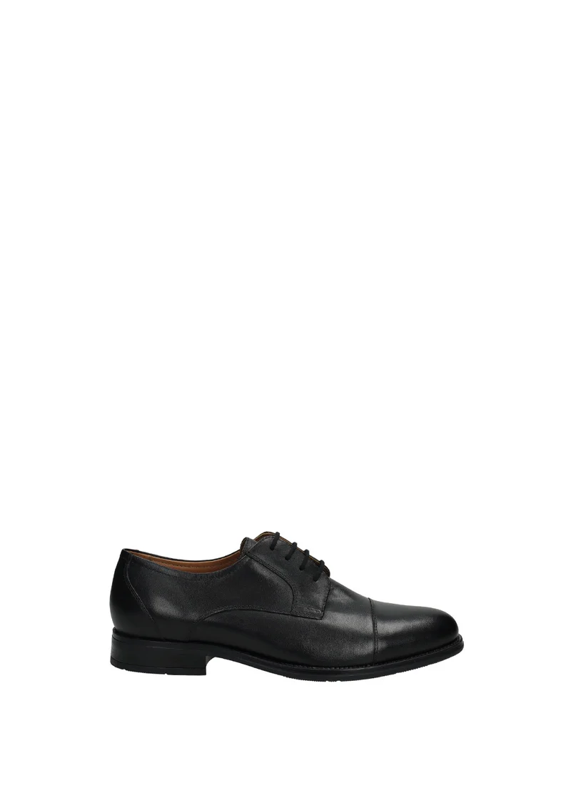 Scarpe Derby Uomo Eleganti in Pelle King - Black