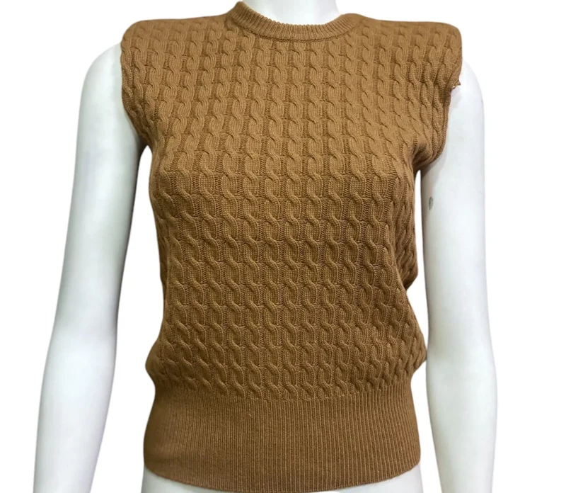 Maglia con Trama Intrecciata