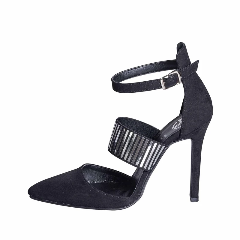 SCARPE DONNA TACCO ALTO CON ELASTICO