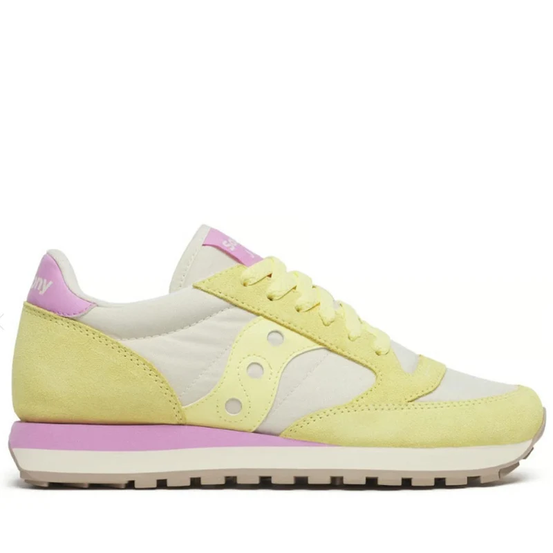 Scarpe Donna Saucony Sneakers Jazz Original Yellow - Orchid