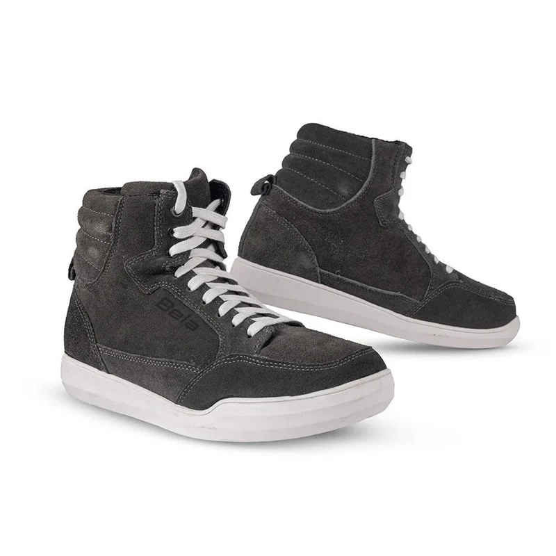 BELA MOOD SNEAKERS UNISEX STIVALI DI MOTO GRIGIO