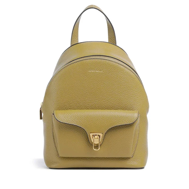 Zaino Donna COCCINELLE in Pelle Linea Beat Generation colore Seagrass