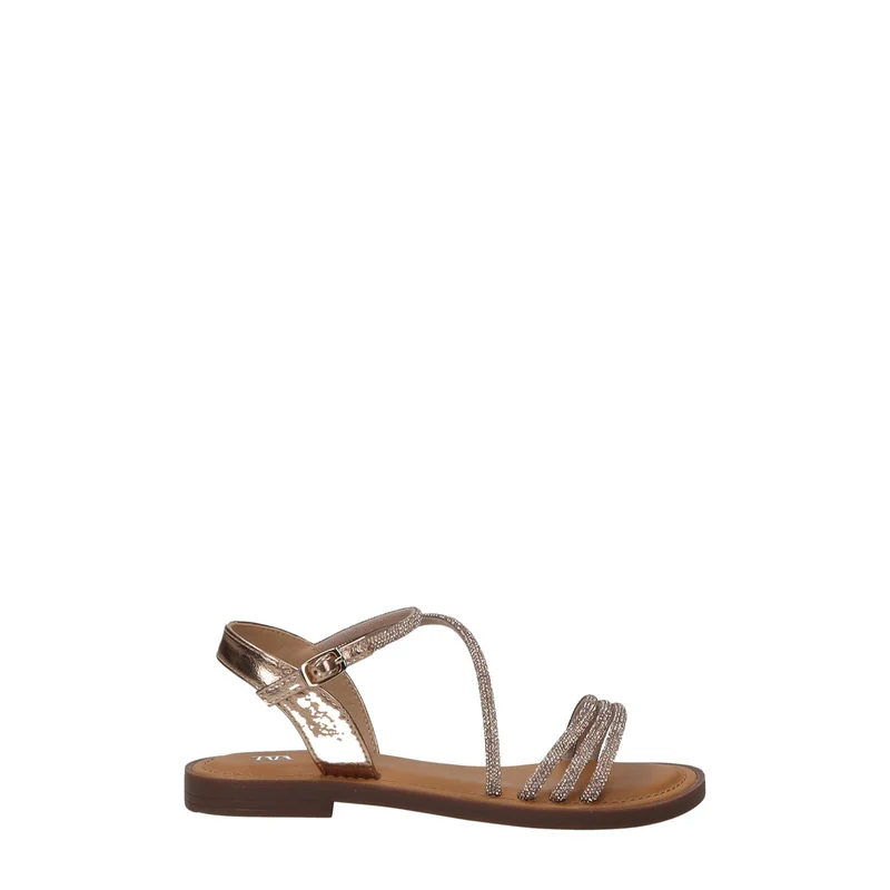 Sandali bambina gold con lustrini