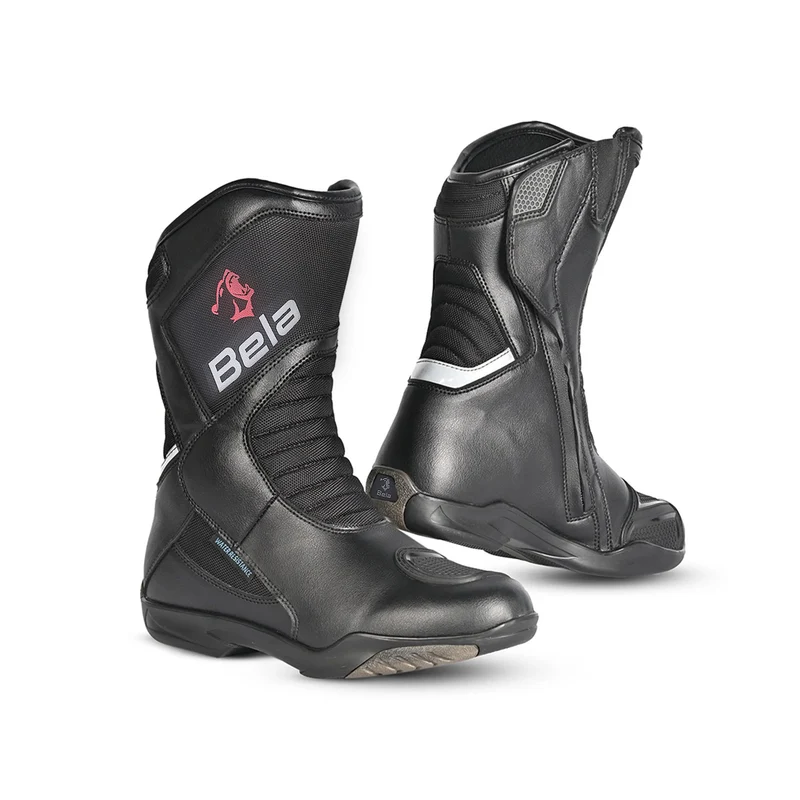 BELA AIR TECH TURISMO STIVALI DI MOTO NERO