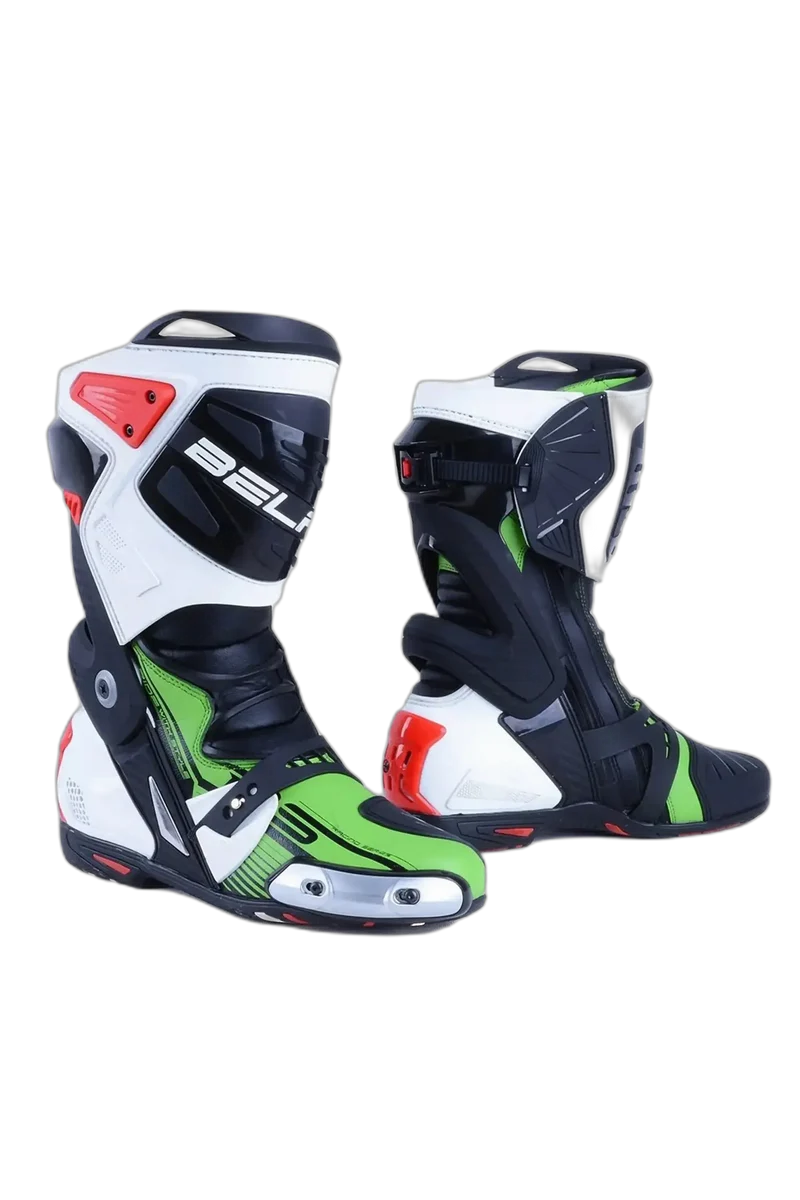 BELA RACE PRO STIVALI DI MOTO VERDE