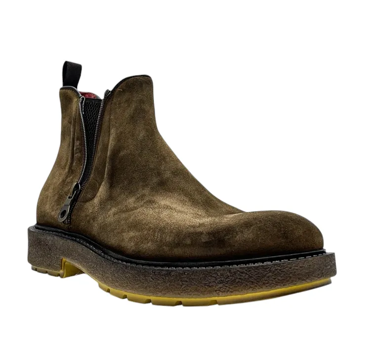 Stivaletto E310 beatles mezzo collo con ziop