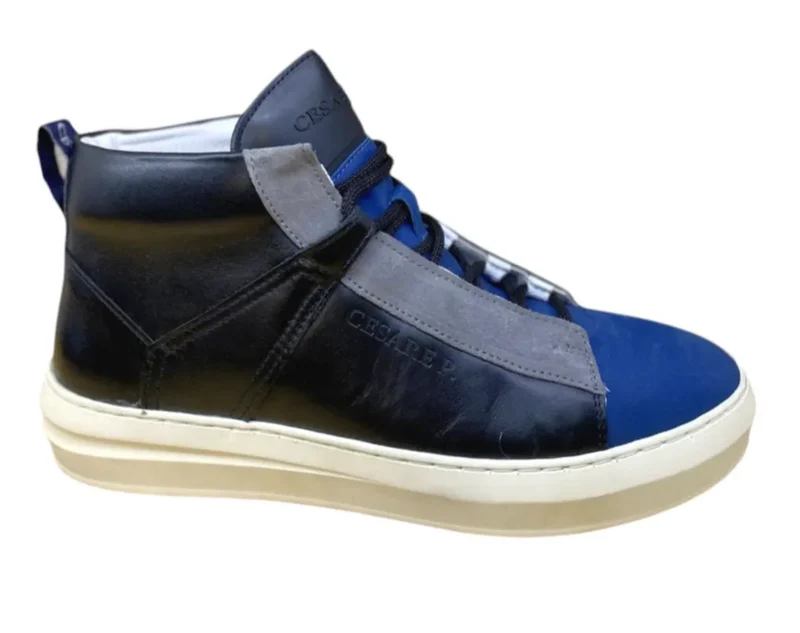 Sneakers Collo Alto Bicolore