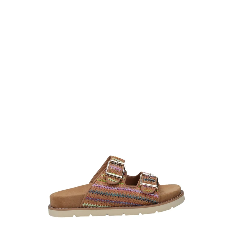 Sandali flat con fibbia