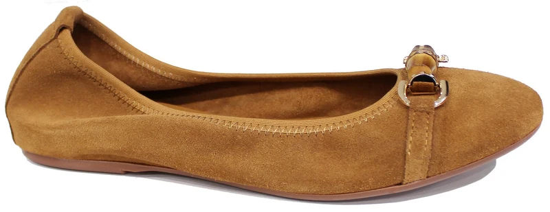 |BALLERINA DONNA BAMBU' CAMOSCIO CUOIO|