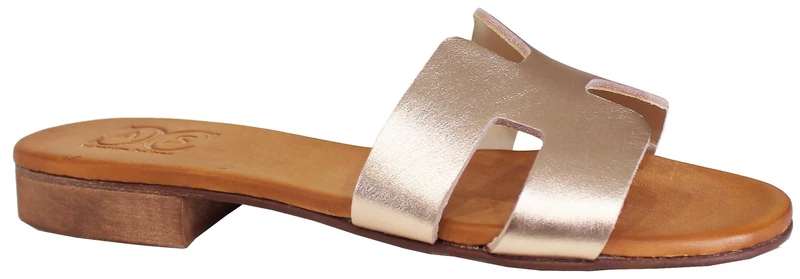 |CIABATTINA DONNA ACS LAMINATO RAME|