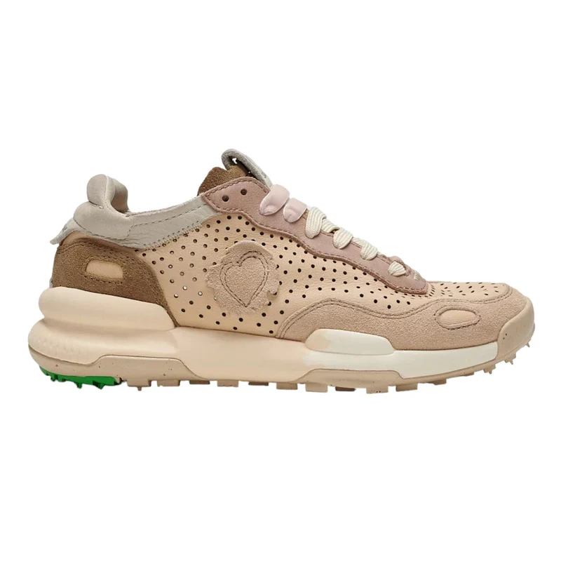 Satorisan Chacrona Laser Premium sneaker donna pelle traforata color rosa