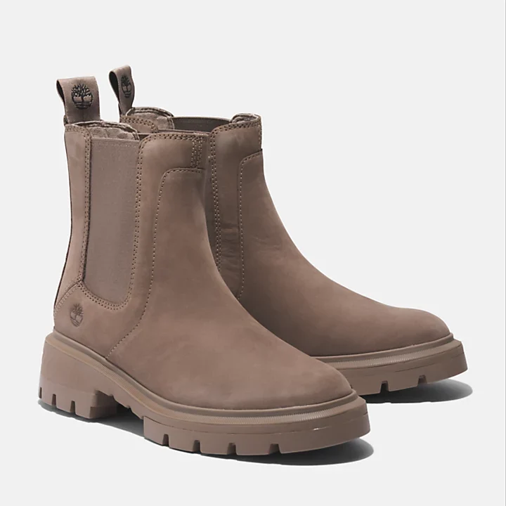 Timberland Stivale Chelsea Cortina Valley Beige