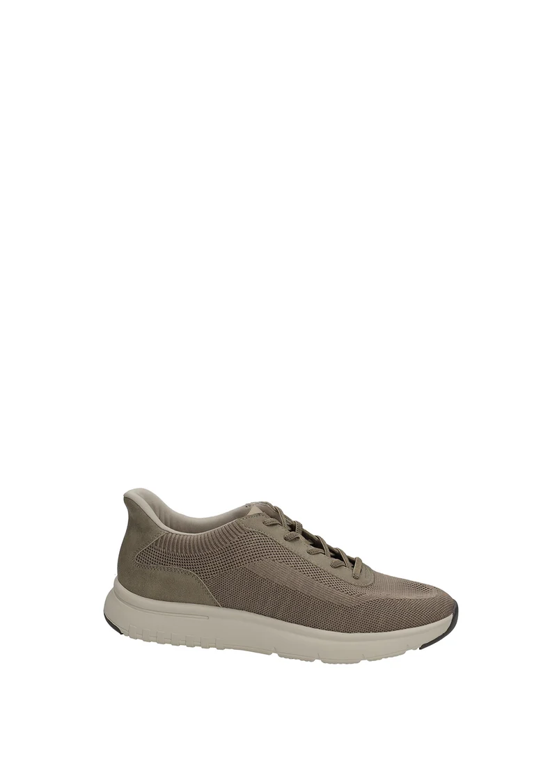 Sneakers uomo in TEX/PU fondo gomma