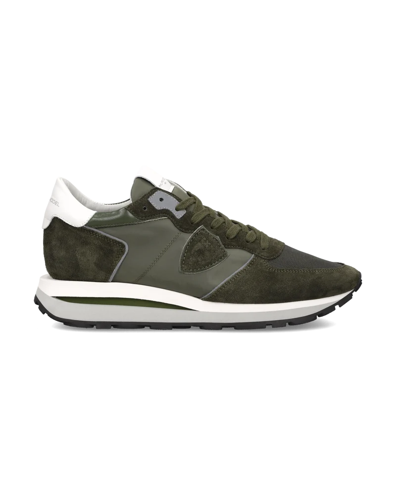 Sneakers Tropez Haute Running Men, Military Green White