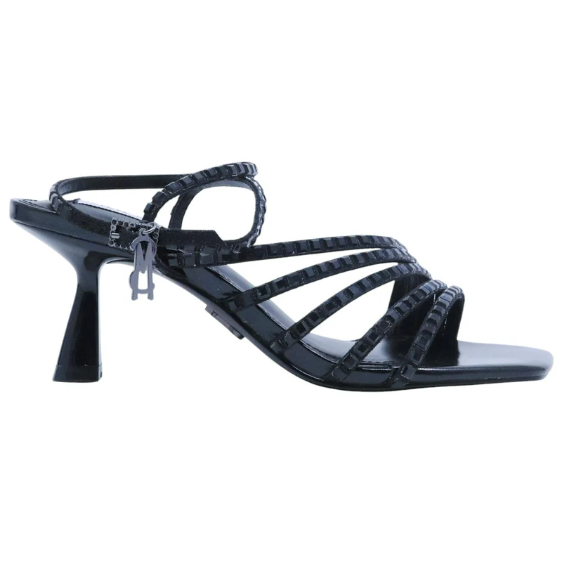 Sandalo con tacco Steve Madden Alarah in strass neri