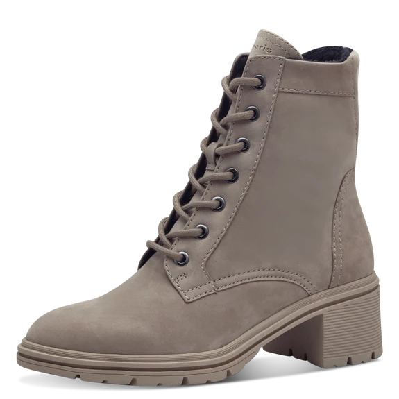 Scarponcino nubuck tortora