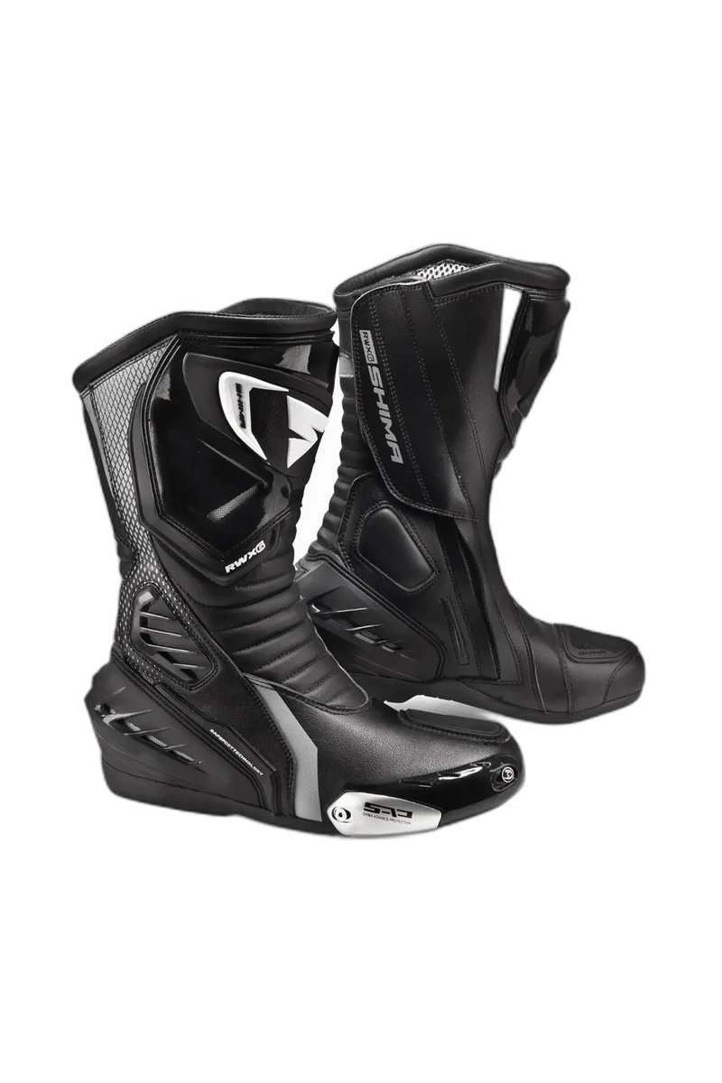 SHIMA RWX-6 STIVALI DI MOTO DONNA NERO
