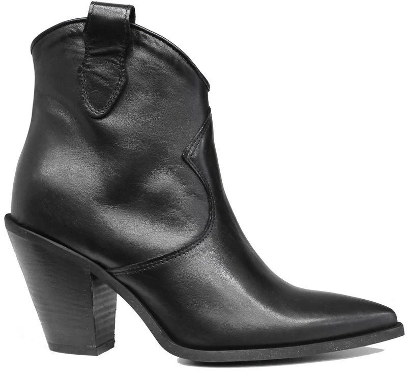 |TEXANO DONNA A PUNTA PELLE NERA|