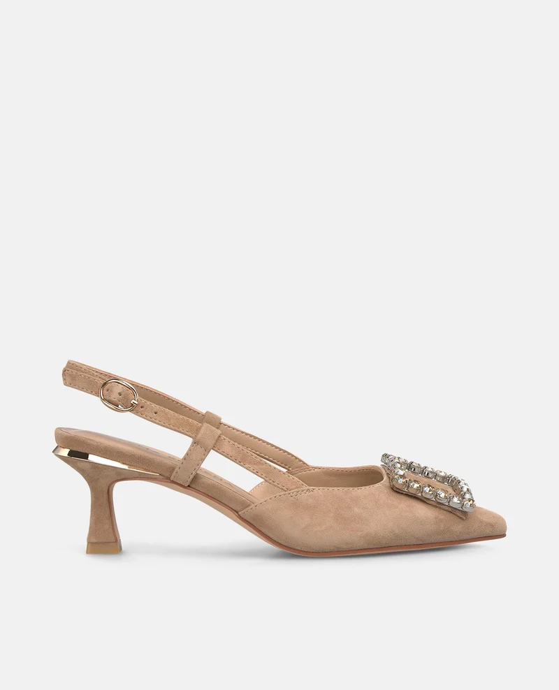 ZAPATO TACÓN BAJO ADORNO