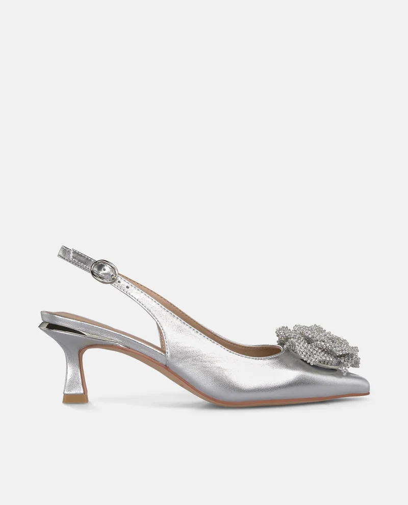 ZAPATO MINI DESTALONADO FLOR