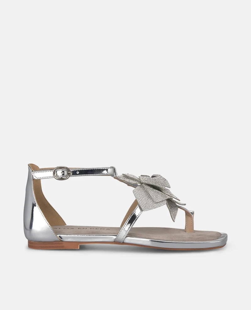 SANDALIA PLANA FLOR