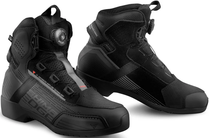 SHIMA EDGE VENTED STIVALI DI MOTO DONNA NERO