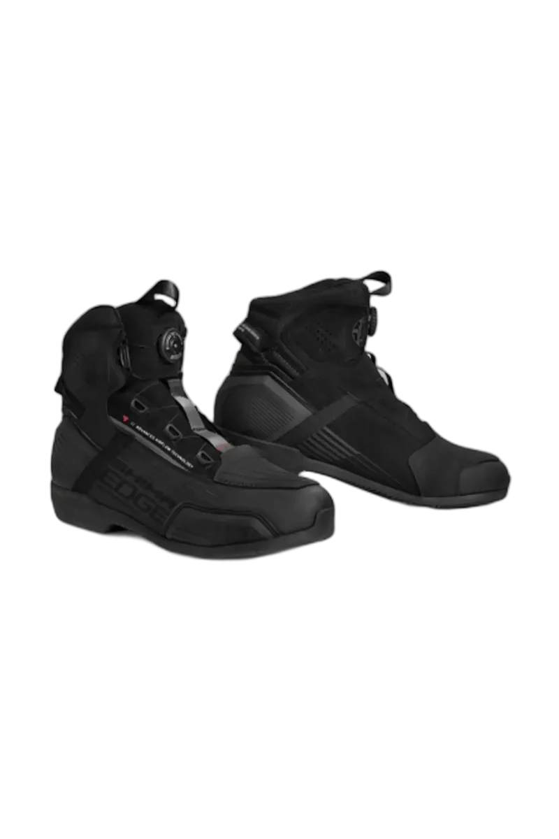 SHIMA EDGE WP IMPERMEABILE STIVALI DI MOTO NERO