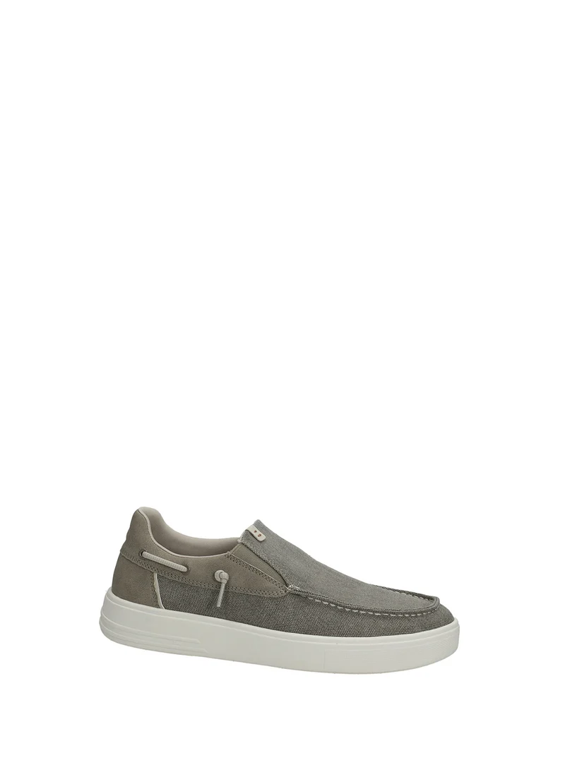 Sneakers uomo in TEX/PU fondo gomma