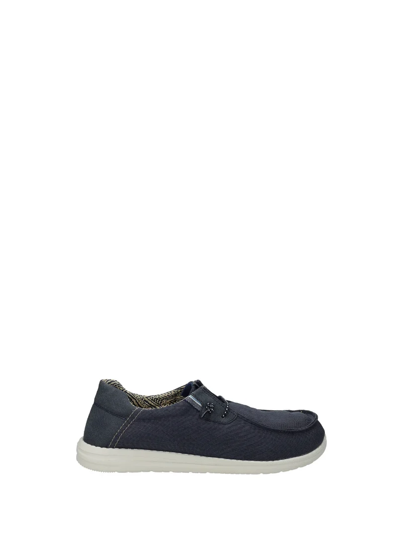 Sneakers uomo in TEX/PU fondo gomma