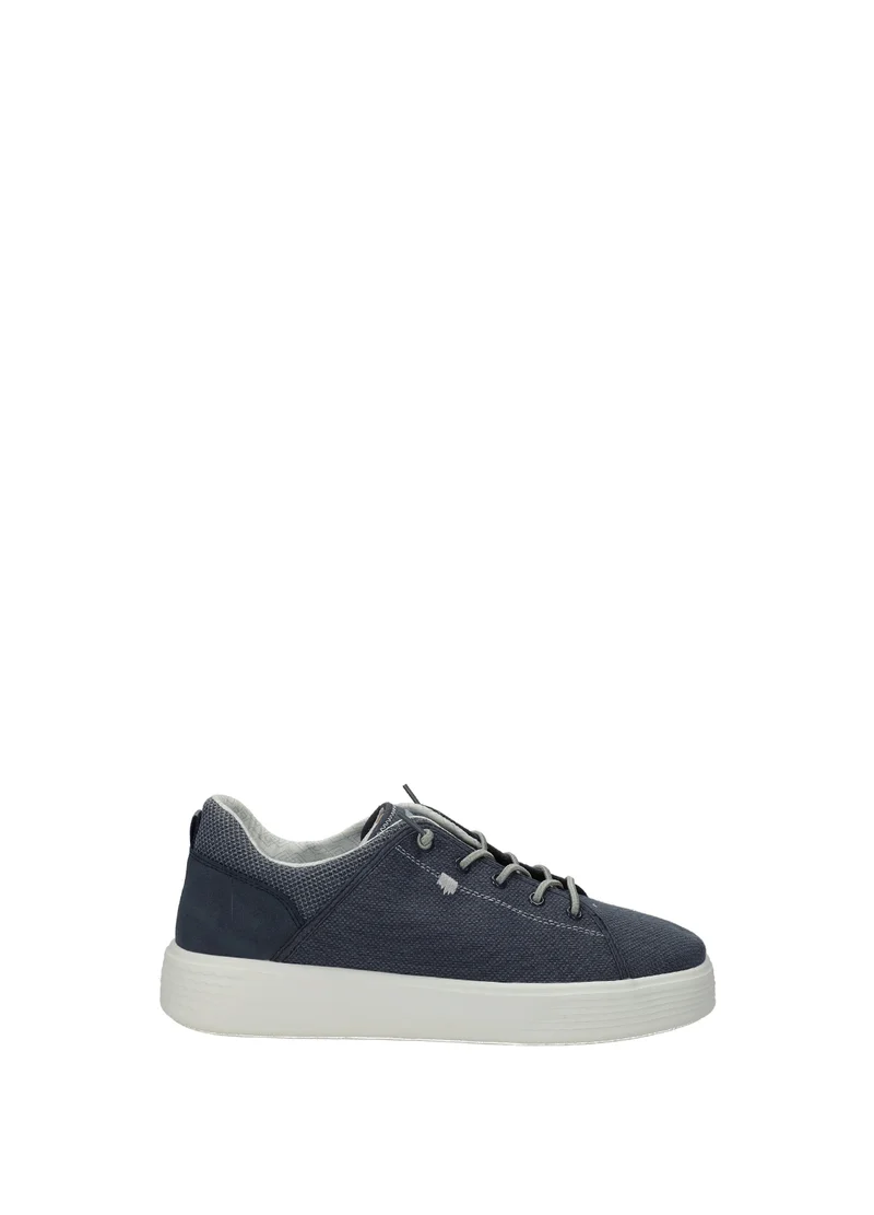 Sneakers uomo in TEX/PU fondo gomma